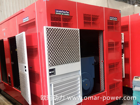 鄭州某知名地產 500KW玉柴靜音型原裝發電機組供貨安裝驗收